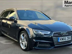 Blue Used 2017 Audi A4 S-Line Estate | £19,345 (Fair price)
