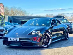 Black Used 2021 Porsche Taycan Performance Package Sedan | £49,999 (Fair price)