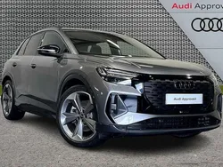 Grey Used 2024 Audi Q4 e-tron Black Edition SUV | £40,800
