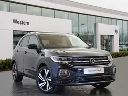 Black Used 2022 VW T-Cross R-line SUV | £20,898 (Fair price)
