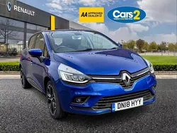 Blue Used 2018 Renault Clio IV Dynamique Hatchback | £7,750 (Good price)