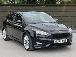 Black Used 2017 Ford Focus ST-Line Hatchback | £6,995 (Fair price)