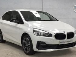 White Used 2018 BMW 218 Active Tourer Sport Line MPV | £11,895 (Fair price)
