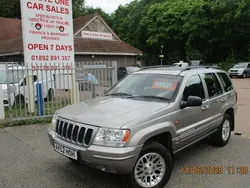 Silver Used 2002 Jeep Grand Cherokee Limited SUV | £3,495