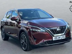 Red Used 2024 Nissan Qashqai Tekna SUV | £27,635 (Fair price)