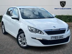 White Used 2015 Peugeot 308 Active Hatchback | £6,295 (Fair price)