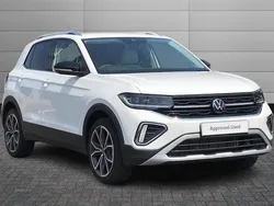 Pure white New 2025 VW T-Cross Style SUV | £30,395 (A bit pricey)