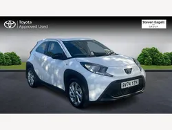 White Used 2024 Toyota Aygo PURE Hatchback | £13,443 (Fair price)