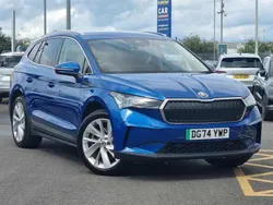 Race blue Used 2024 Skoda Enyaq iV SUV | £29,995 (Good price)