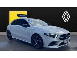 White Used 2022 Mercedes A180 AMG Line Premium Plus Hatchback | £23,950 (Expensive)