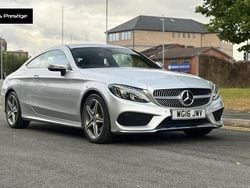 Used 2018 Mercedes C220 AMG line Coupe | £13,795 (Good price)