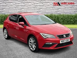 Red Used 2017 Seat Leon FR Hatchback | £6,800 (Fair price)