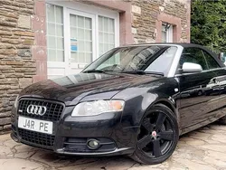 Black Used 2006 Audi A4 Cabriolet S-Line Cabriolet | £1,995