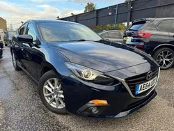 Blue Used 2014 Mazda 3 Hatchback | £7,599 (Fair price)