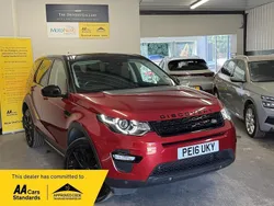 Red Used 2016 Land Rover Discovery Sport HSE Luxury SUV | £12,495