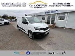 White Used 2021 Peugeot Partner Premium Van | £7,480 (Fair price)