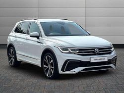 White Used 2023 VW Tiguan R-line SUV | £27,999 (Fair price)