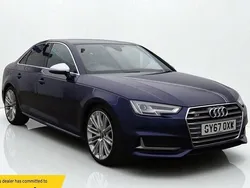 Blue Used 2017 Audi A4 Design Sedan | £21,250 (Fair price)