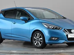 Blue Used 2019 Nissan Micra Tekna Hatchback | £13,299 (Fair price)