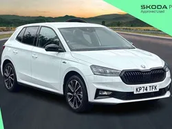 White Used 2024 Skoda Fabia Monte Carlo Hatchback | £18,900 (Expensive)