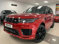 Red Used 2018 Land Rover Range Rover Sport Autobiography Dynamic SUV | £28,995 (Fair price)