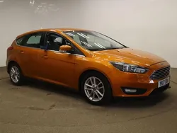 Orange Used 2017 Ford Focus Zetec Hatchback | £4,190 (Good price)