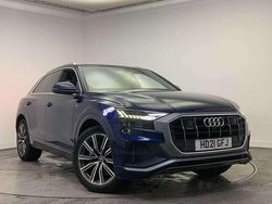 Blue Used 2021 Audi Q8 S-Line SUV | £38,900