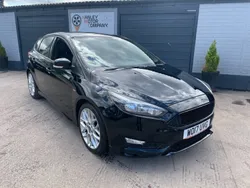 Black Used 2017 Ford Focus ST-Line Hatchback | £8,995 (Fair price)