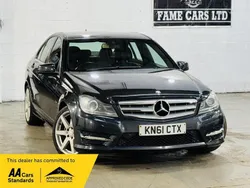 Black Used 2011 Mercedes C220 Sedan | £4,200 (Fair price)