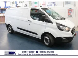 White Used 2020 Ford Transit Custom Van | £7,280 (Super price)