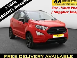 Red Used 2020 Ford Ecosport ST-Line SUV | £11,995 (Fair price)