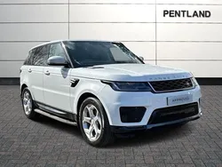 White Used 2018 Land Rover Range Rover Sport HSE SUV | £31,700 (Good price)