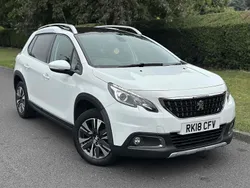White Used 2018 Peugeot 2008 Allure Premium SUV | £6,990 (Fair price)