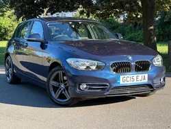 Blue Used 2015 BMW 116 Sport Line Hatchback | £8,499 (Good price)