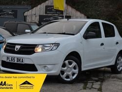 White Used 2016 Dacia Sandero Ambiance Hatchback | £3,495 (Good price)