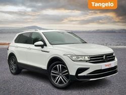 White Used 2021 VW Tiguan Elegance SUV | £22,100 (Good price)