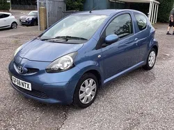 Blue Used 2008 Toyota Aygo Hatchback | £1,500 (Fair price)