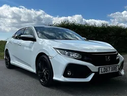 White Used 2017 Honda Civic SR Hatchback | £11,999 (Fair price)