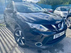 Black Used 2017 Nissan Qashqai N-Vision SUV | £8,750 (Good price)