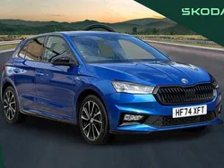 Blue Used 2024 Skoda Fabia Monte Carlo Hatchback | £19,595 (A bit pricey)