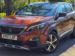 Bronze Used 2017 Peugeot 3008 GT-line Hatchback | £7,690 (Fair price)