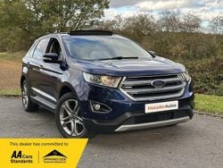 Blue Used 2016 Ford Edge Titanium SUV | £11,895 (Fair price)