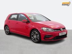 Red Used 2019 VW Golf VII R-line Hatchback | £17,495 (Good price)