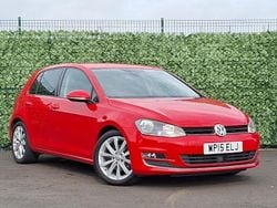 Red Used 2015 VW Golf VII GT Hatchback | £9,998 (Fair price)