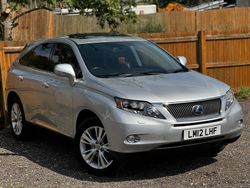 Silver Used 2012 Lexus RX450h SUV | £9,899 (Fair price)
