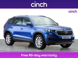 Blue Used 2022 Skoda Kodiaq SE SUV | £17,539 (Fair price)