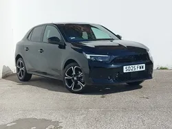 Black New 2025 Vauxhall Corsa Ultimate Hatchback | £19,998 (Fair price)