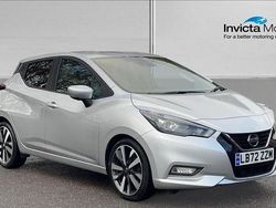 Silver Used 2022 Nissan Micra Tekna Hatchback | £12,651 (Fair price)