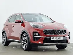Red Used 2018 Kia Sportage 4 SUV | £14,498 (Fair price)