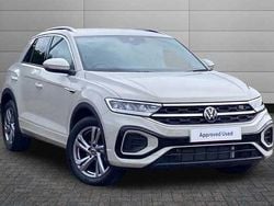 Silver Used 2025 VW T-Roc R-line SUV | £28,295 (Fair price)
